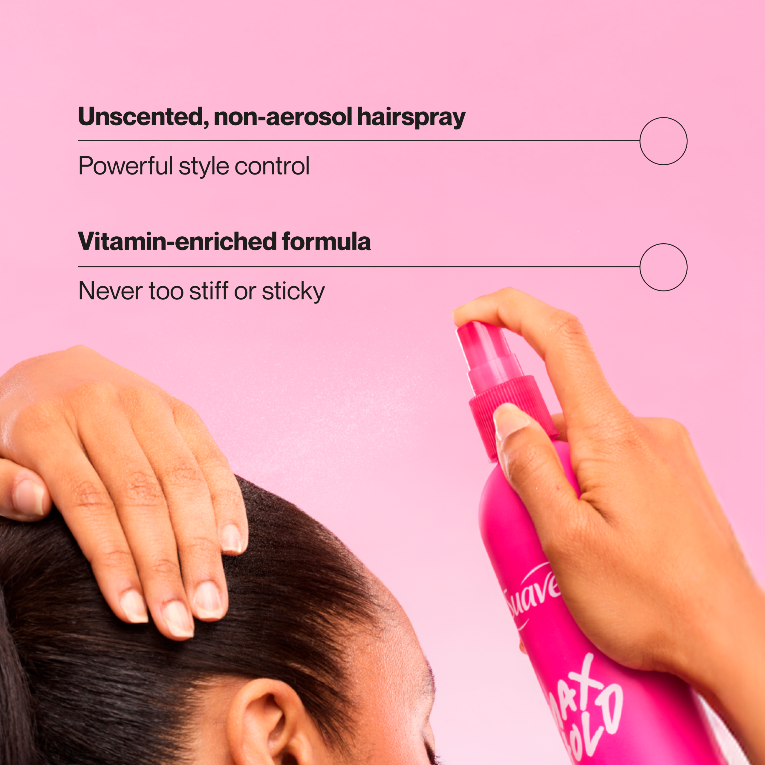 Max Hold Unscented Non-Aerosol Hairspray - Image 4