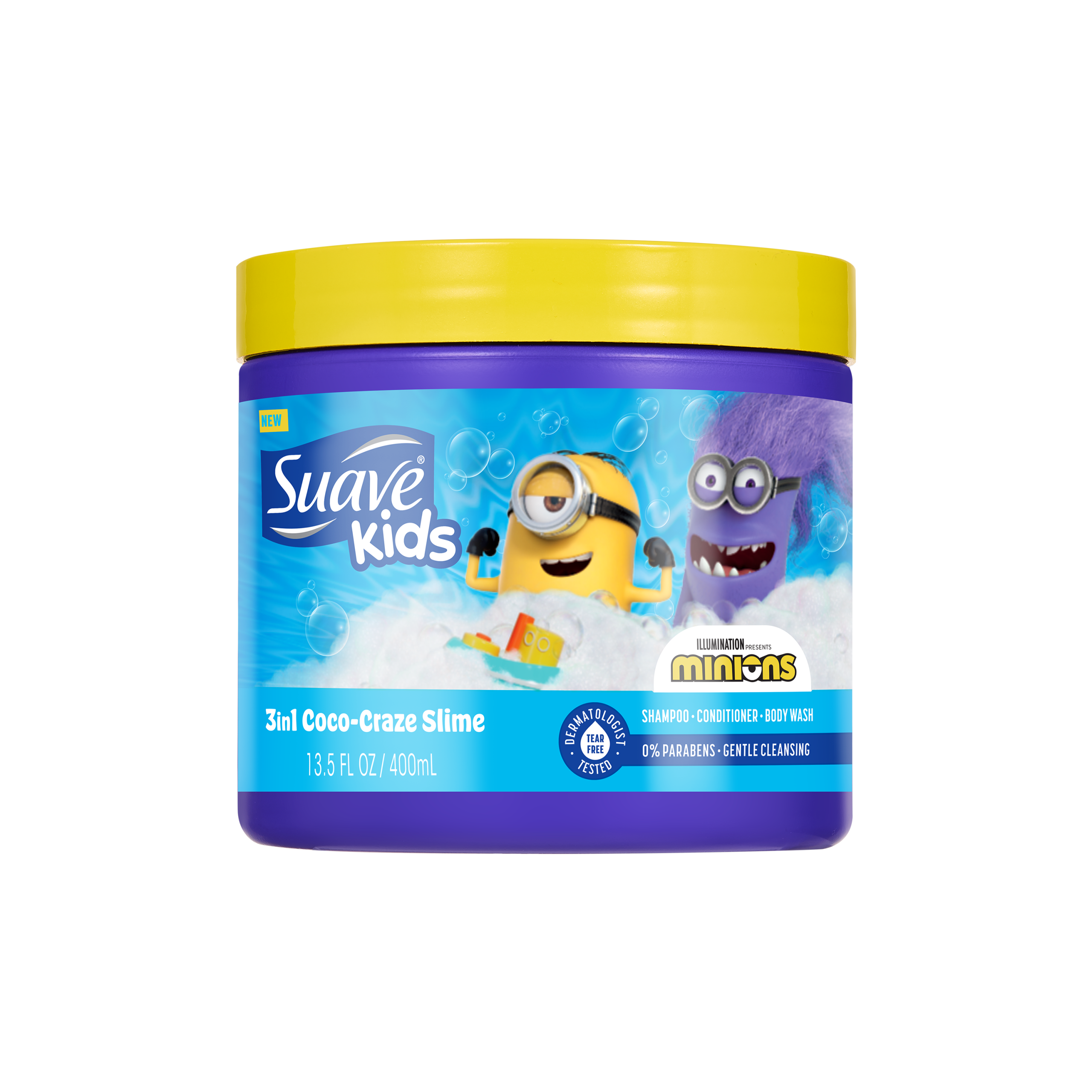 Coco-Craze Slime 3-In-1 Shampoo. Conditioner. and Body Wash