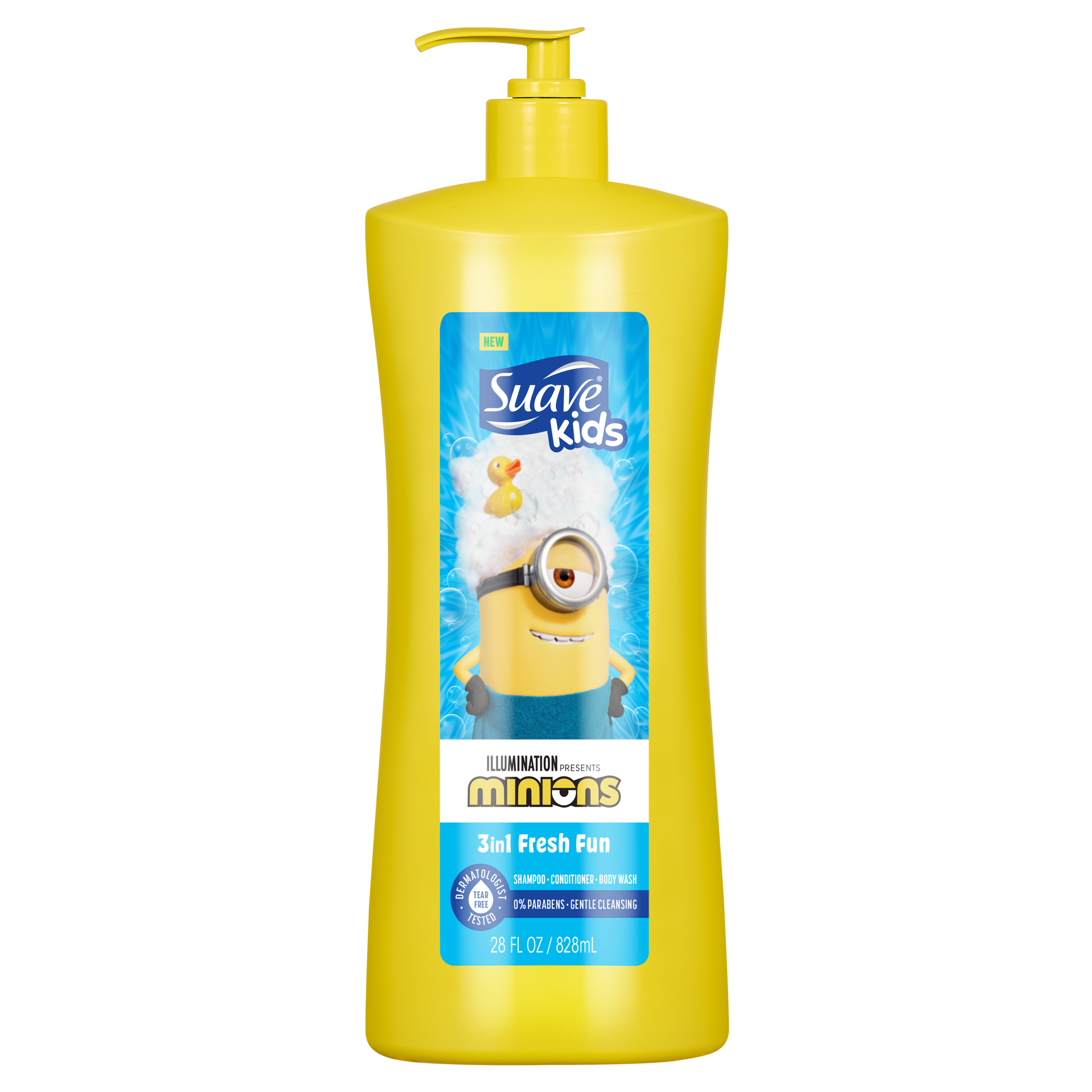 Minions 3-In-1 Shampoo. Conditioner. & Body Wash