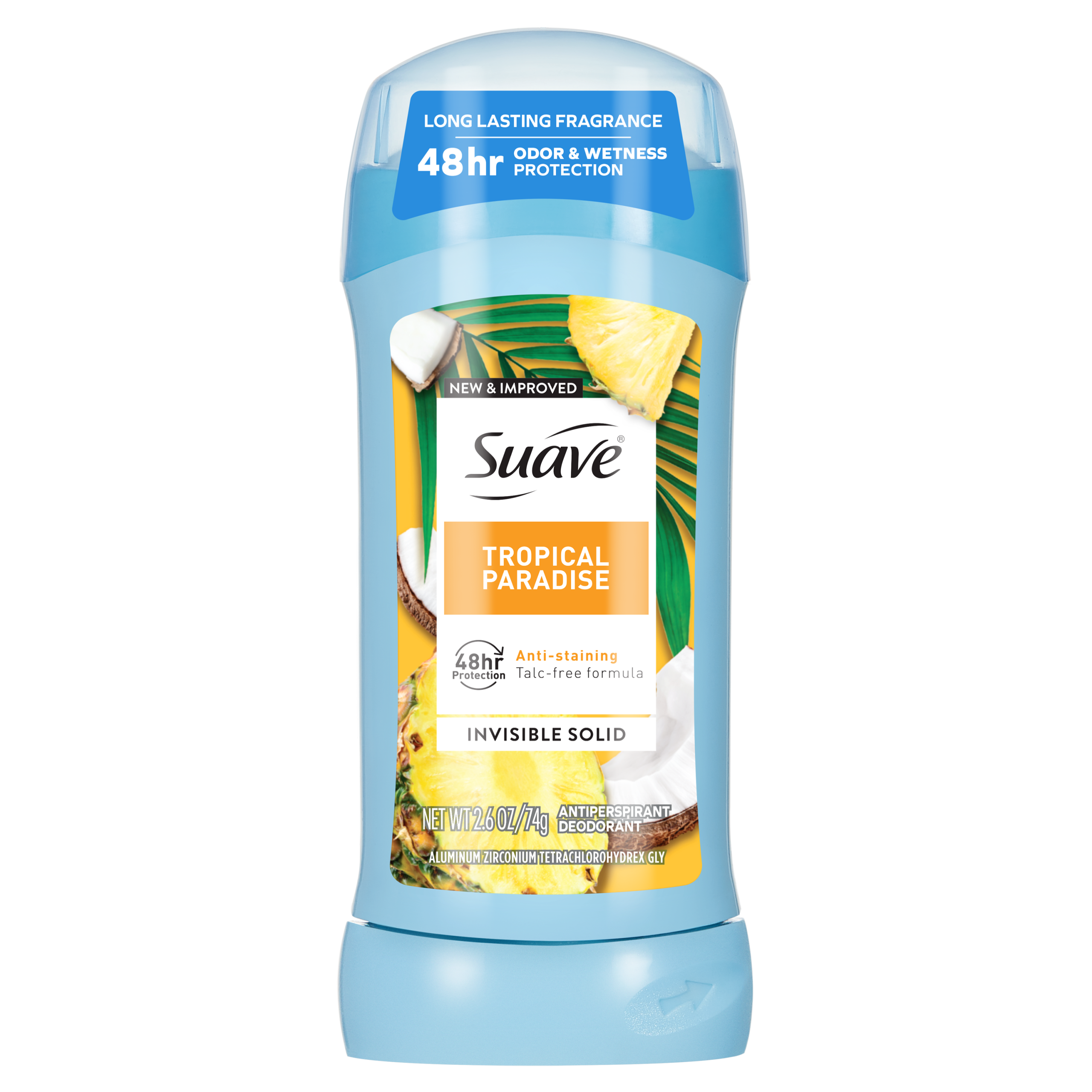 Tropical Paradise Invisible Solid Antiperspirant Deodorant Stick - Image 9