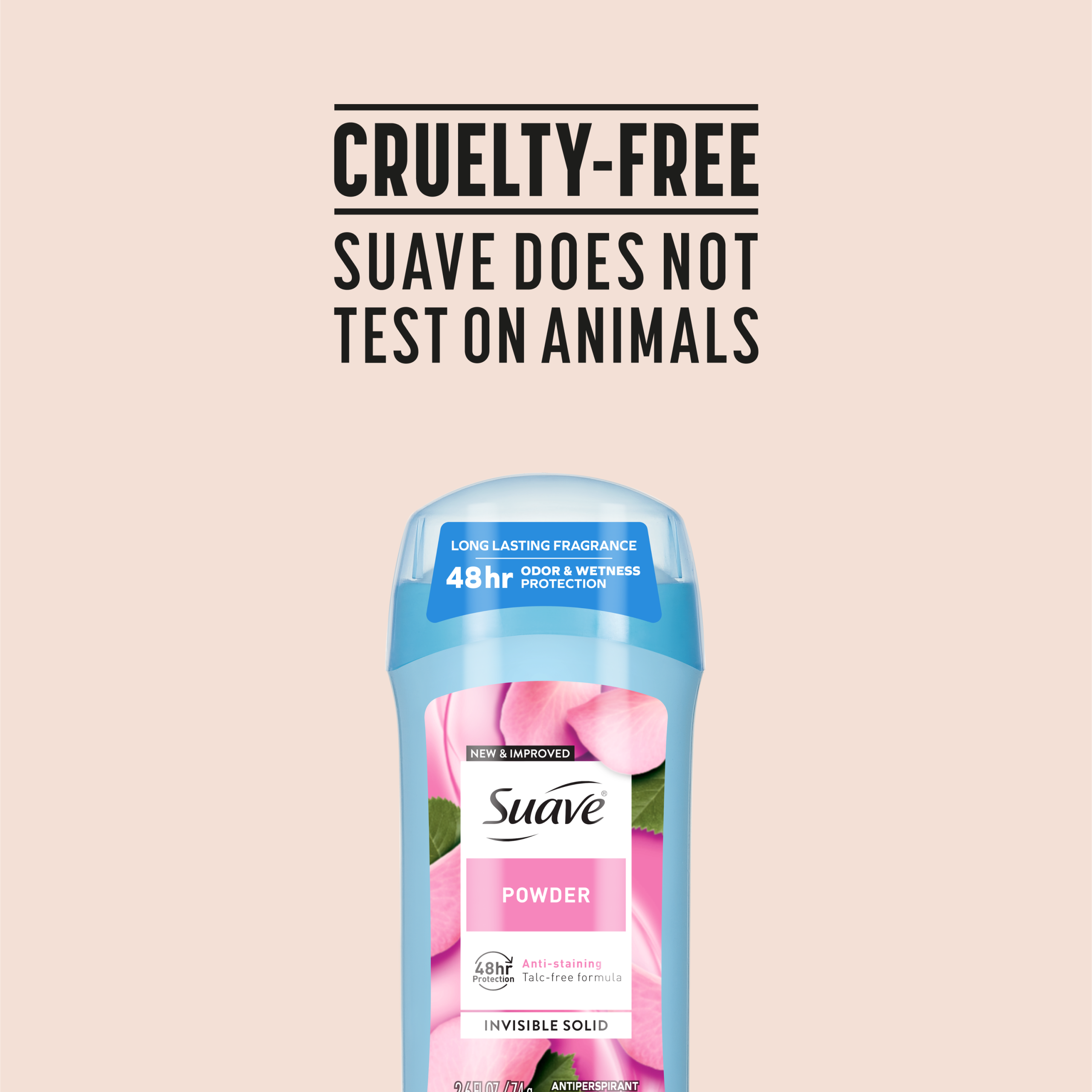Powder Invisible Solid Antiperspirant Deodorant Stick - Image 7