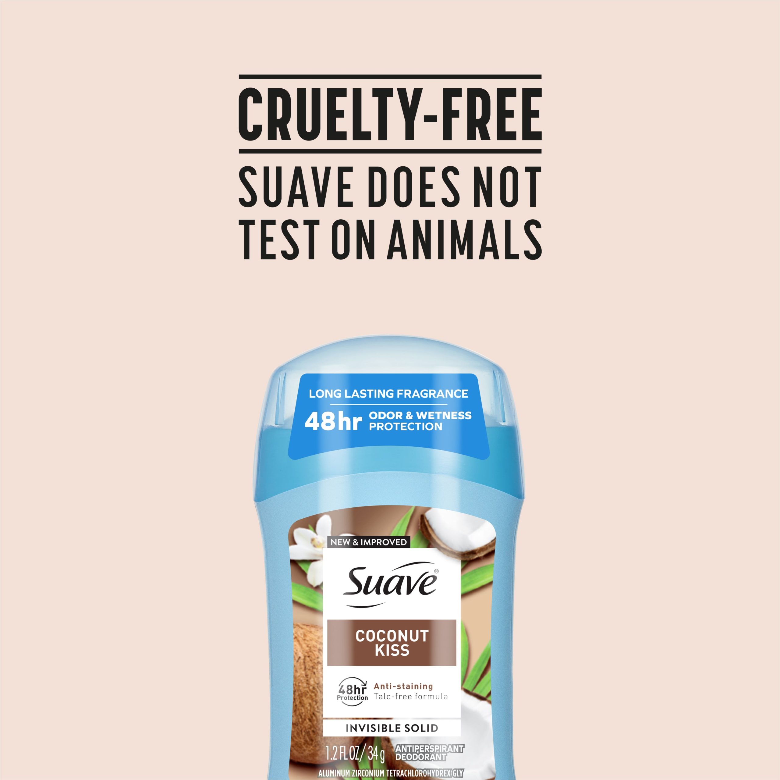 Coconut Kiss Invisible Solid Antiperspirant Deodorant Stick - Image 8