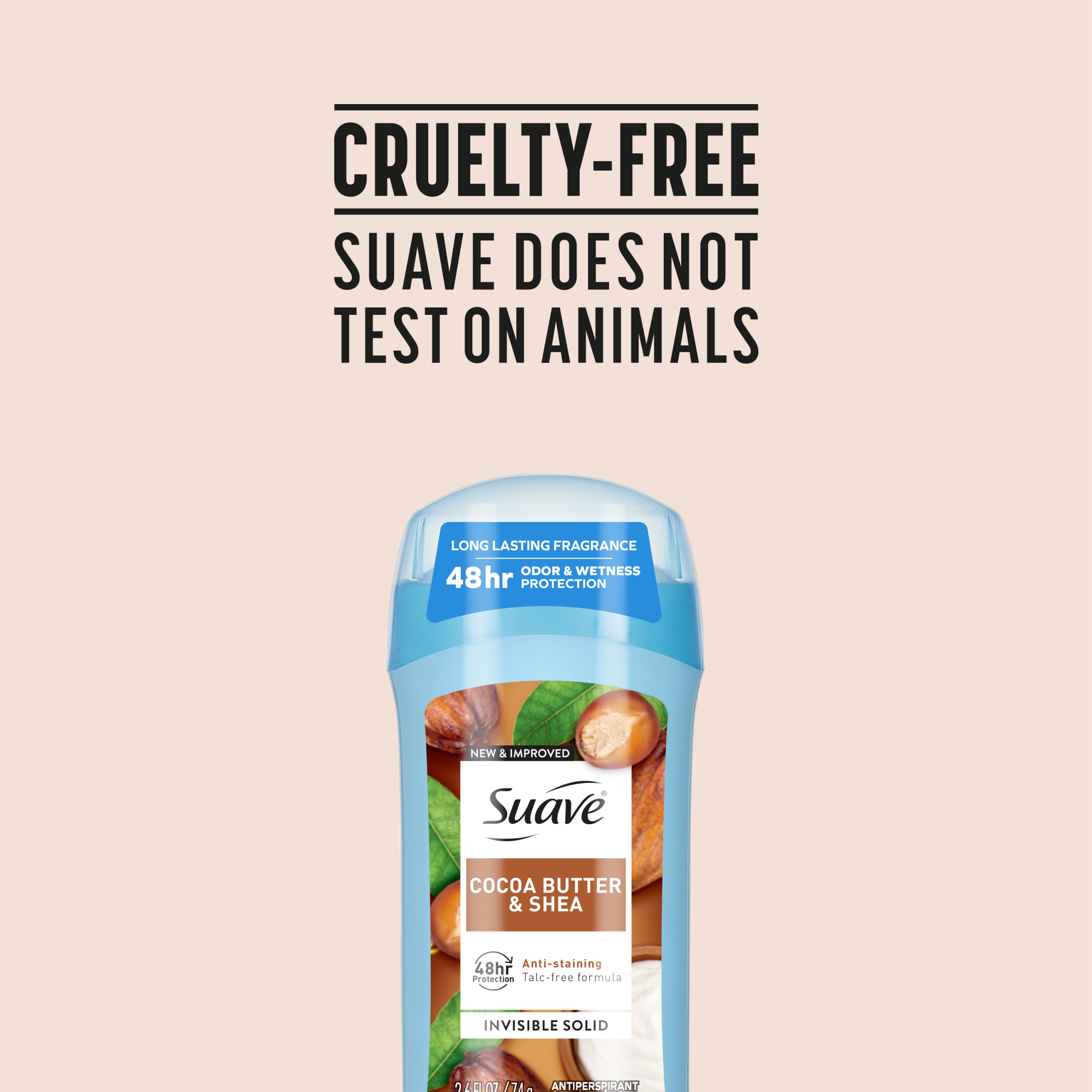 Cocoa Butter & Shea Invisible Solid Antiperspirant Deodorant - Image 8