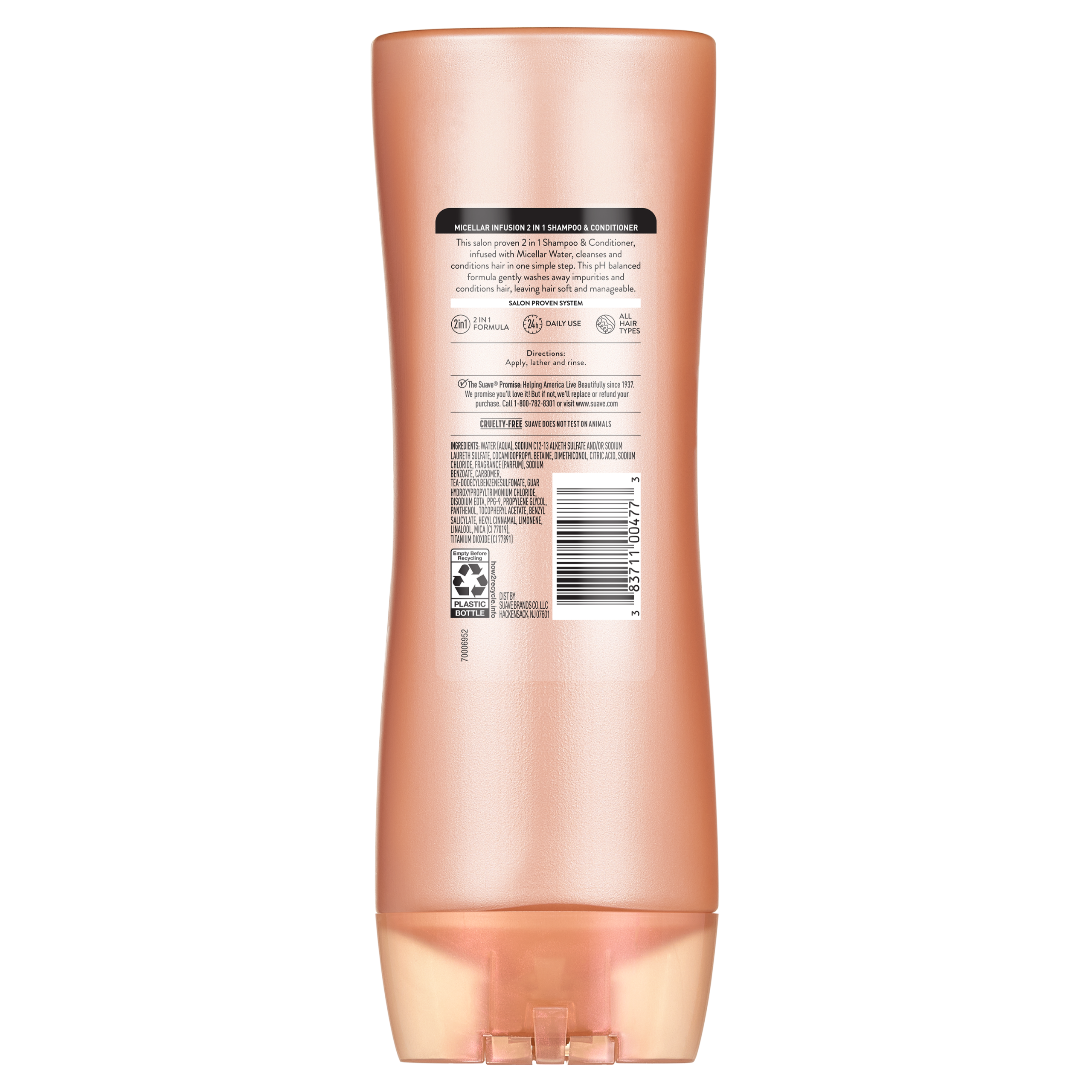 Micellar Infusion 2 in 1 Shampoo and Conditioner - Image 2