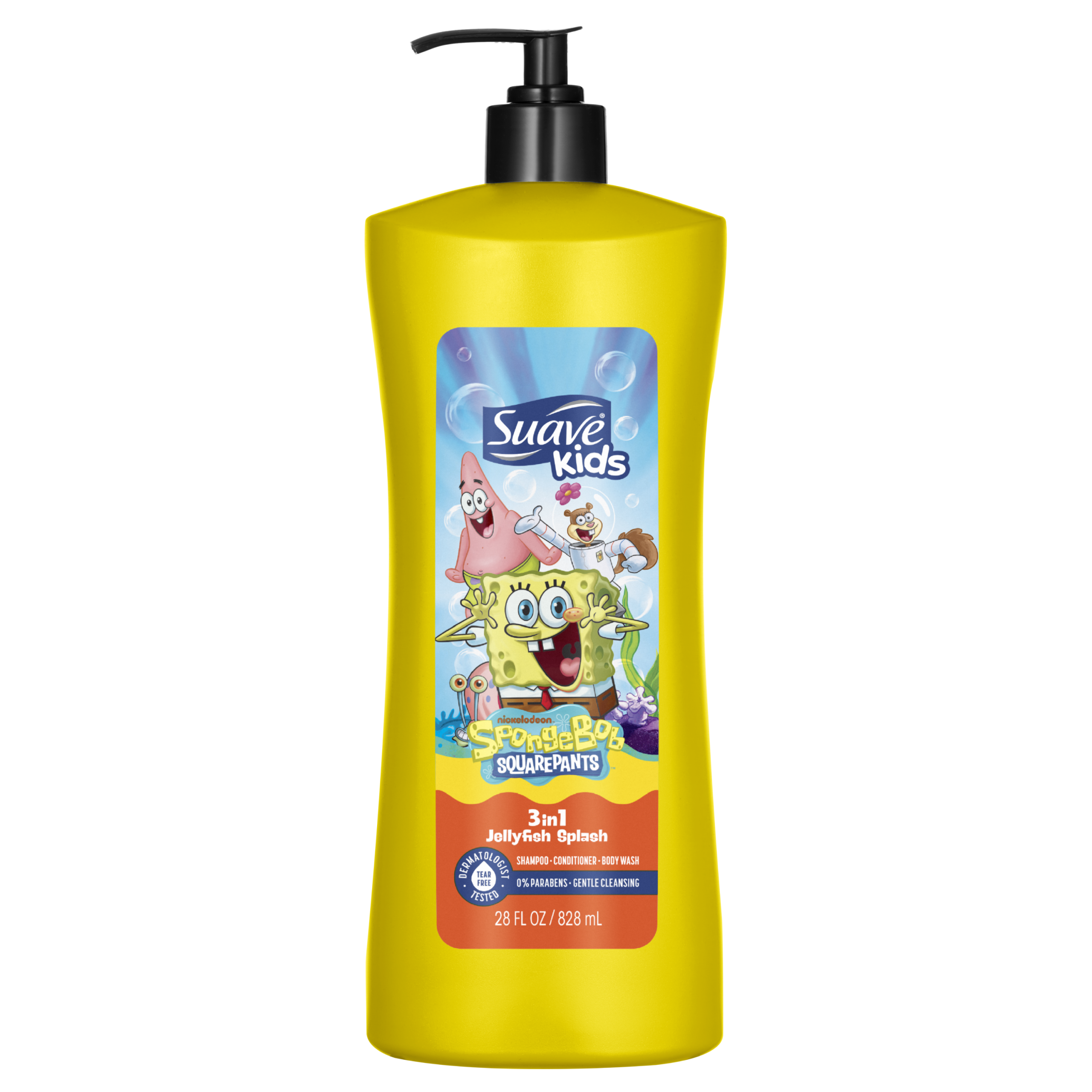 SpongeBob Jellyfish Splash 3-in-1 Shampoo & Body Wash