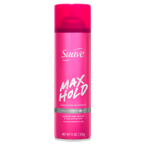 Max Hold Aerosol Unscented Hairspray