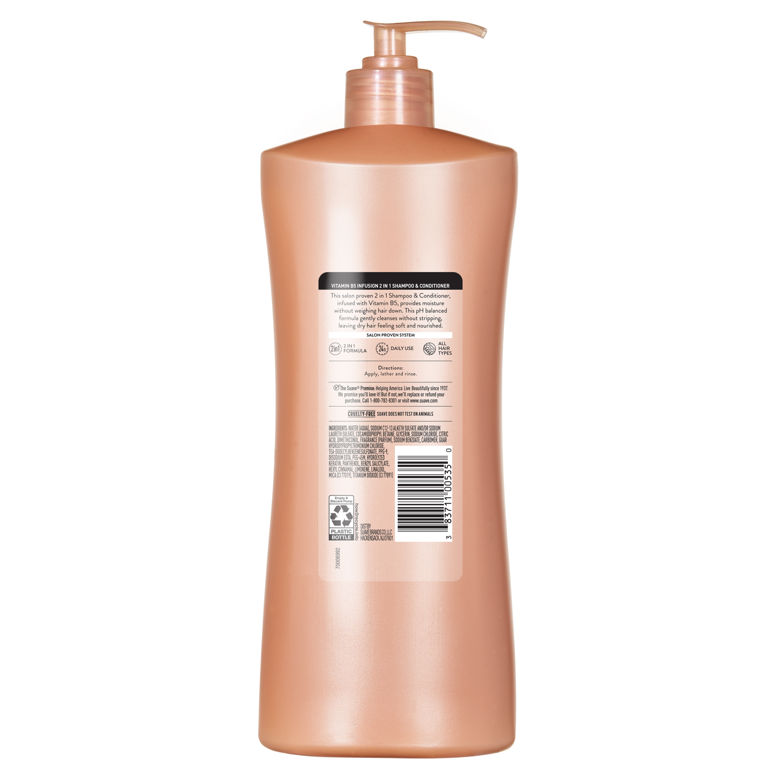 2-in-1 Shampoo & Conditioner with Vitamin B5 Infusion - Image 2