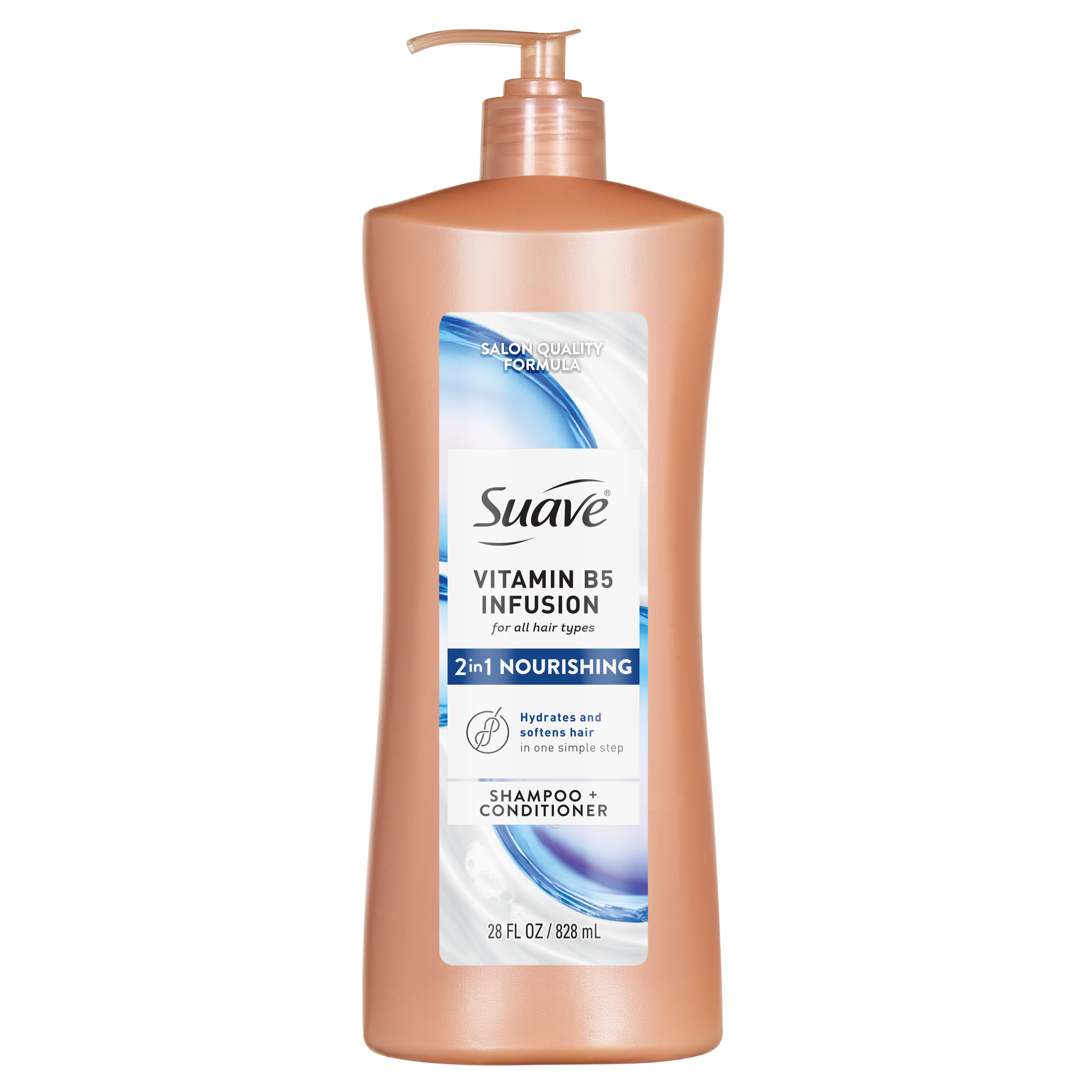 2-in-1 Shampoo & Conditioner with Vitamin B5 Infusion