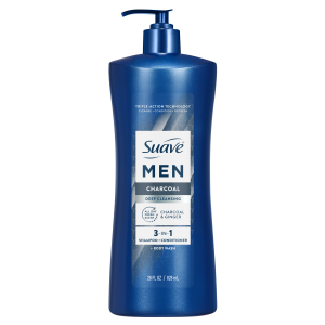 Men's Charcoal 3-in-1 Shampoo Conditioner & Body Wash