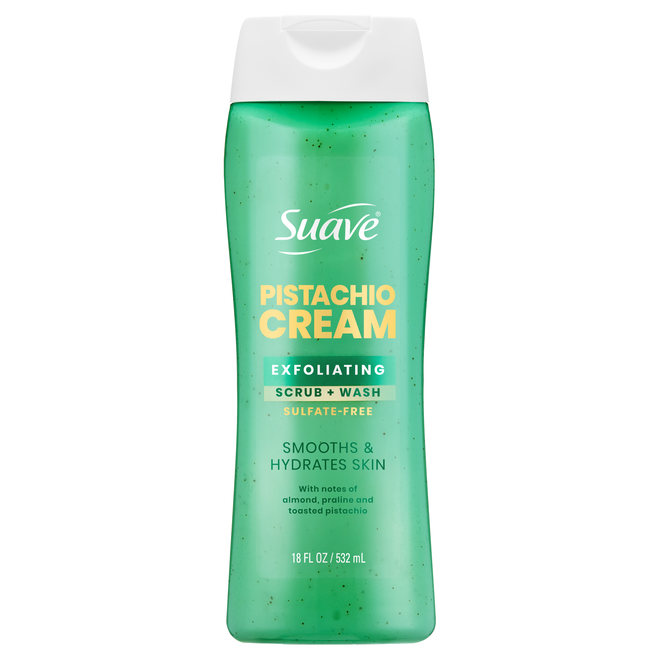 Pistachio Cream Exfoliating Body Wash & Scrub