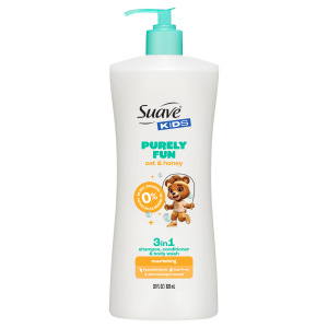 Kids Purely Fun Oat & Honey 3-in-1 Shampoo. Conditioner & Body Wash