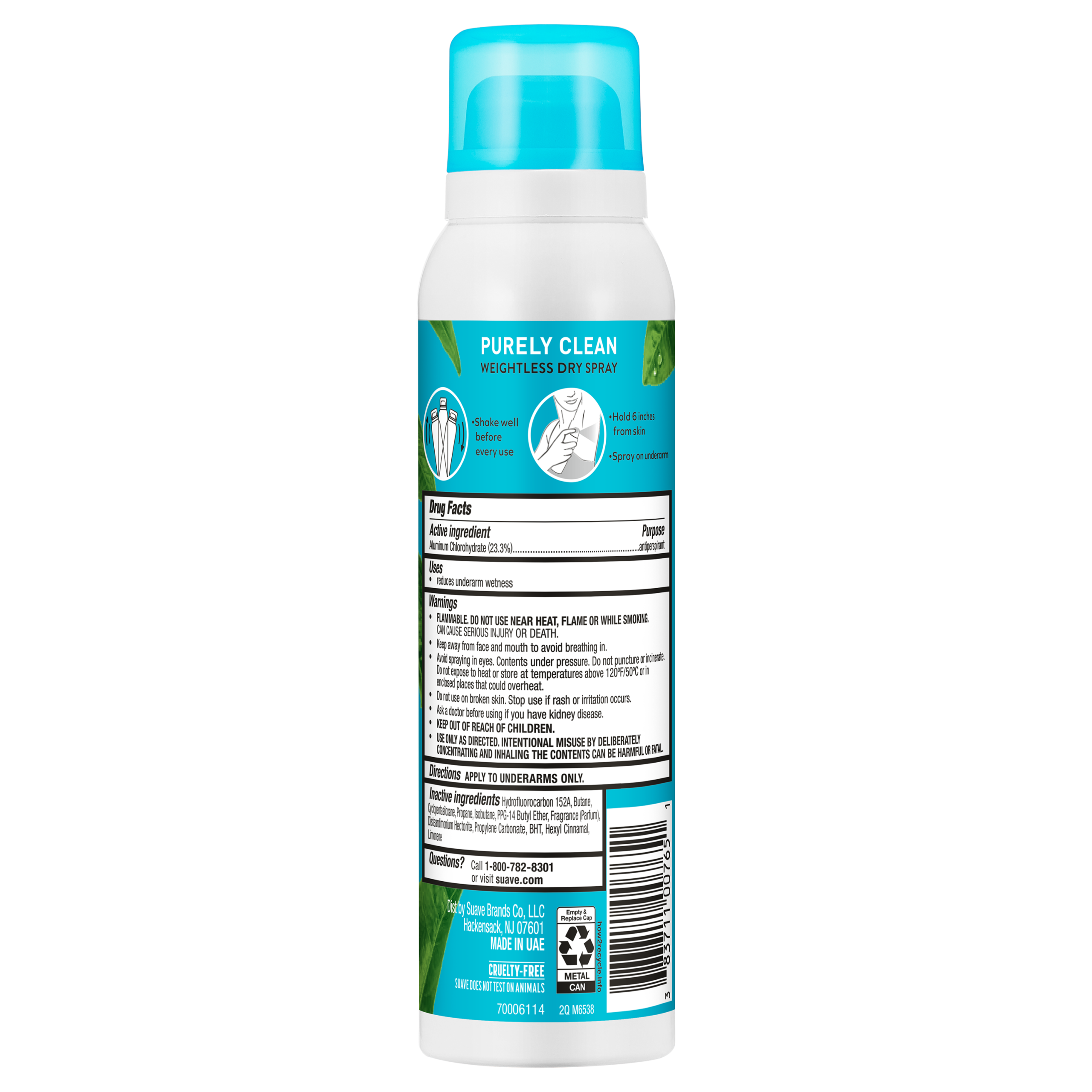 Purely Clean Dry Spray Antiperspirant Deodorant - Image 8