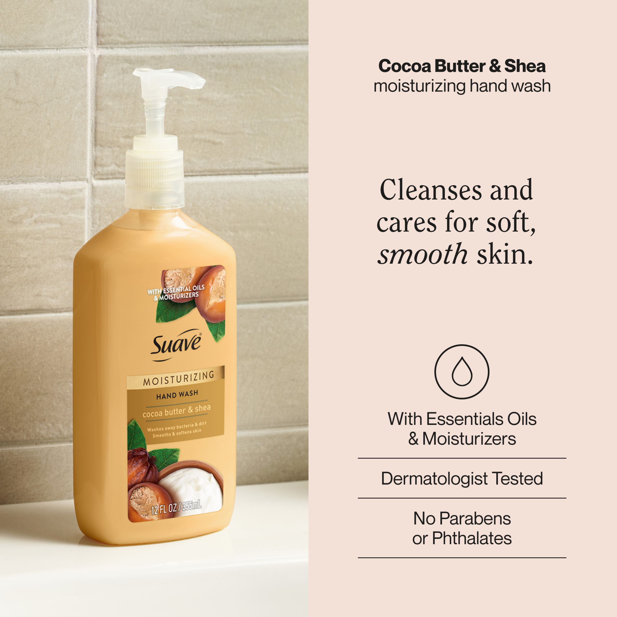 Cocoa Butter & Shea Moisturizing Hand Wash - Image 2