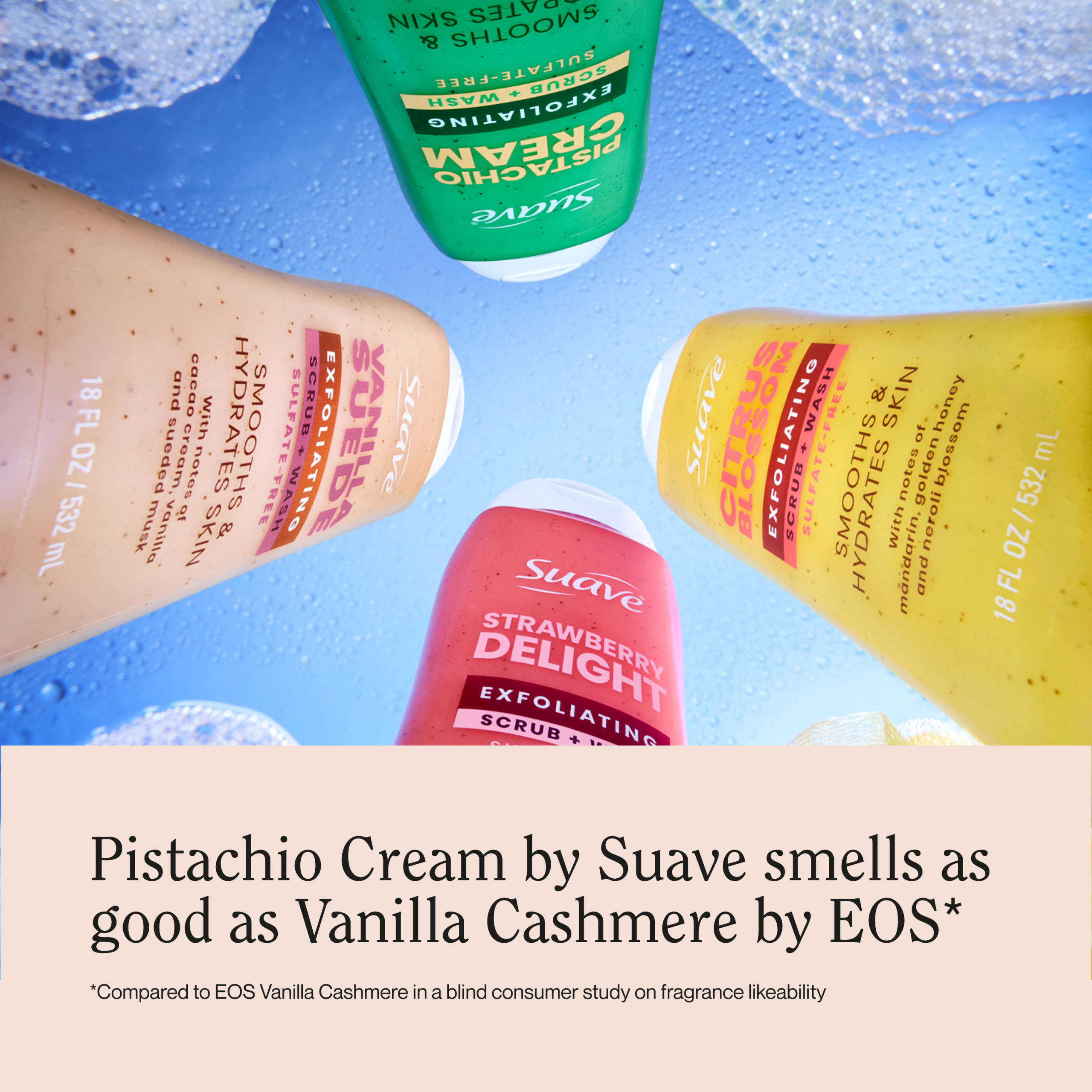Pistachio Cream Exfoliating Body Wash & Scrub - Image 6