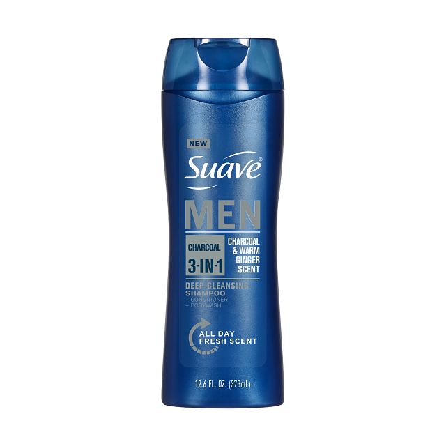 Men's Charcoal 3-in-1 Shampoo Conditioner & Body Wash - Image 9