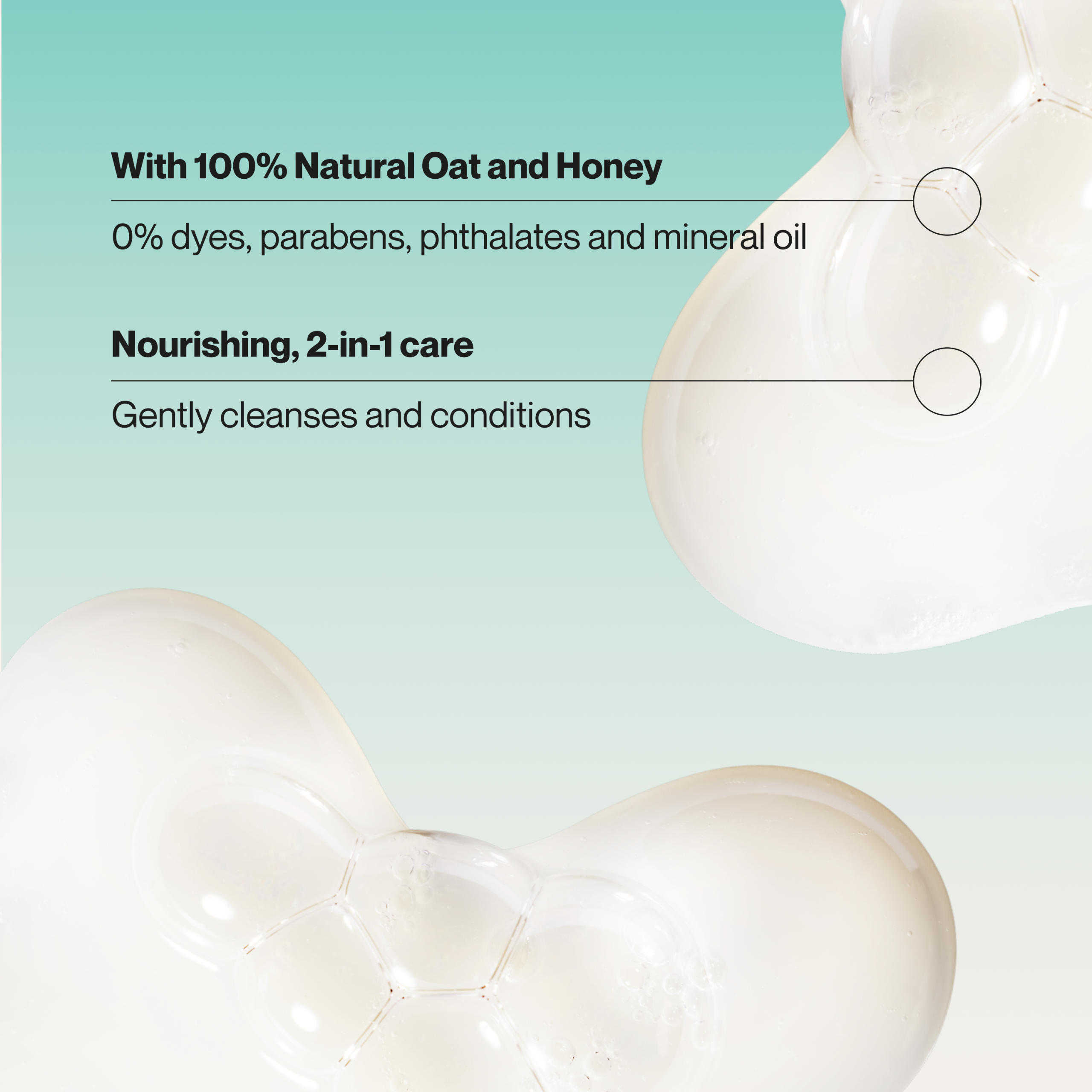 Kids Purely Fun Oat & Honey 2-in-1 Shampoo & Conditioner - Image 3