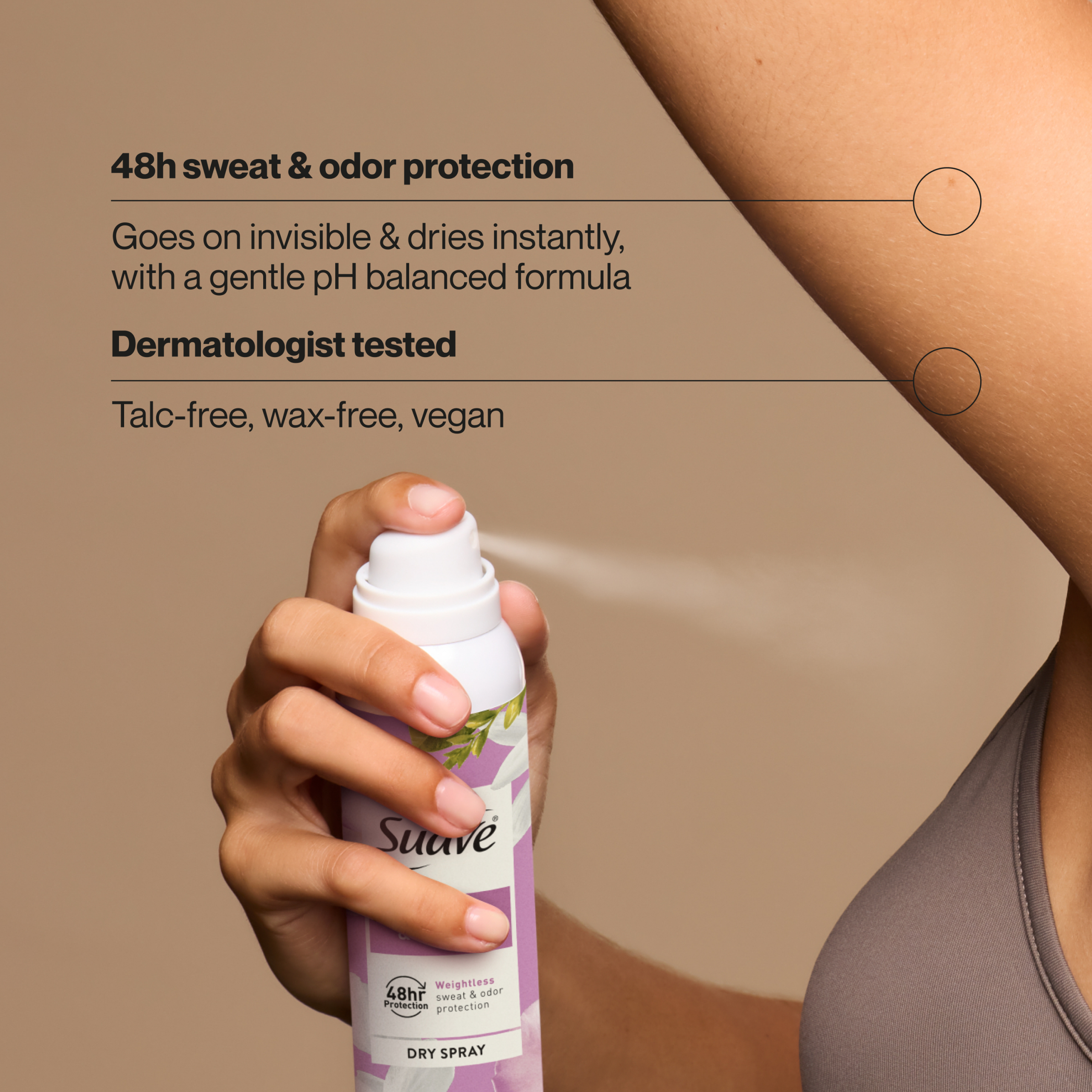 Powder & Petals Dry Spray Antiperspirant Deodorant - Image 3