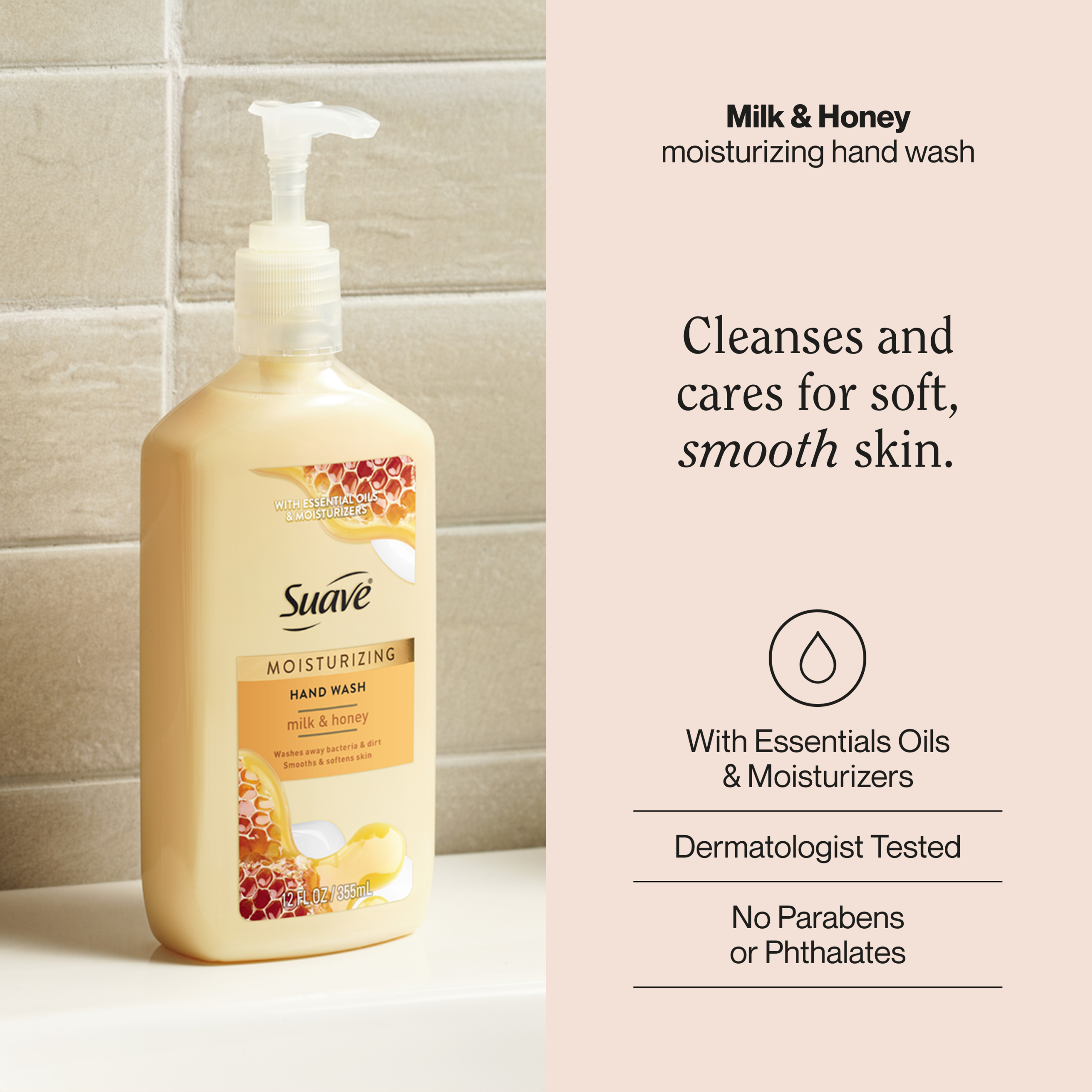 Milk & Honey Moisturizing Hand Wash - Image 2